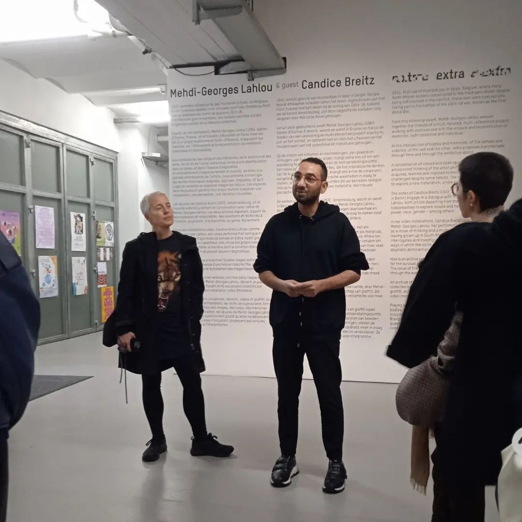 Mehdi-Georges Lahlou expose à LA CENTRALE à Bruxelles